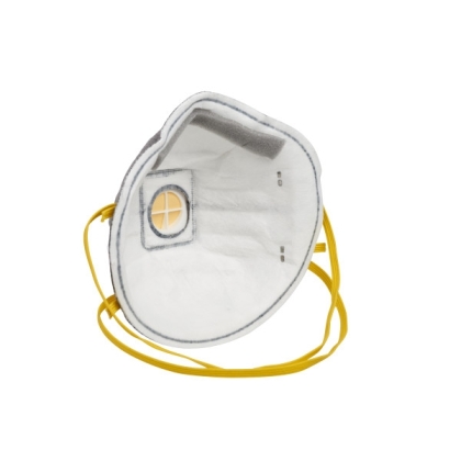 Respiratore 3M 9914, con carboni attivi, con valvola, grigia, non indossata, serie 9000