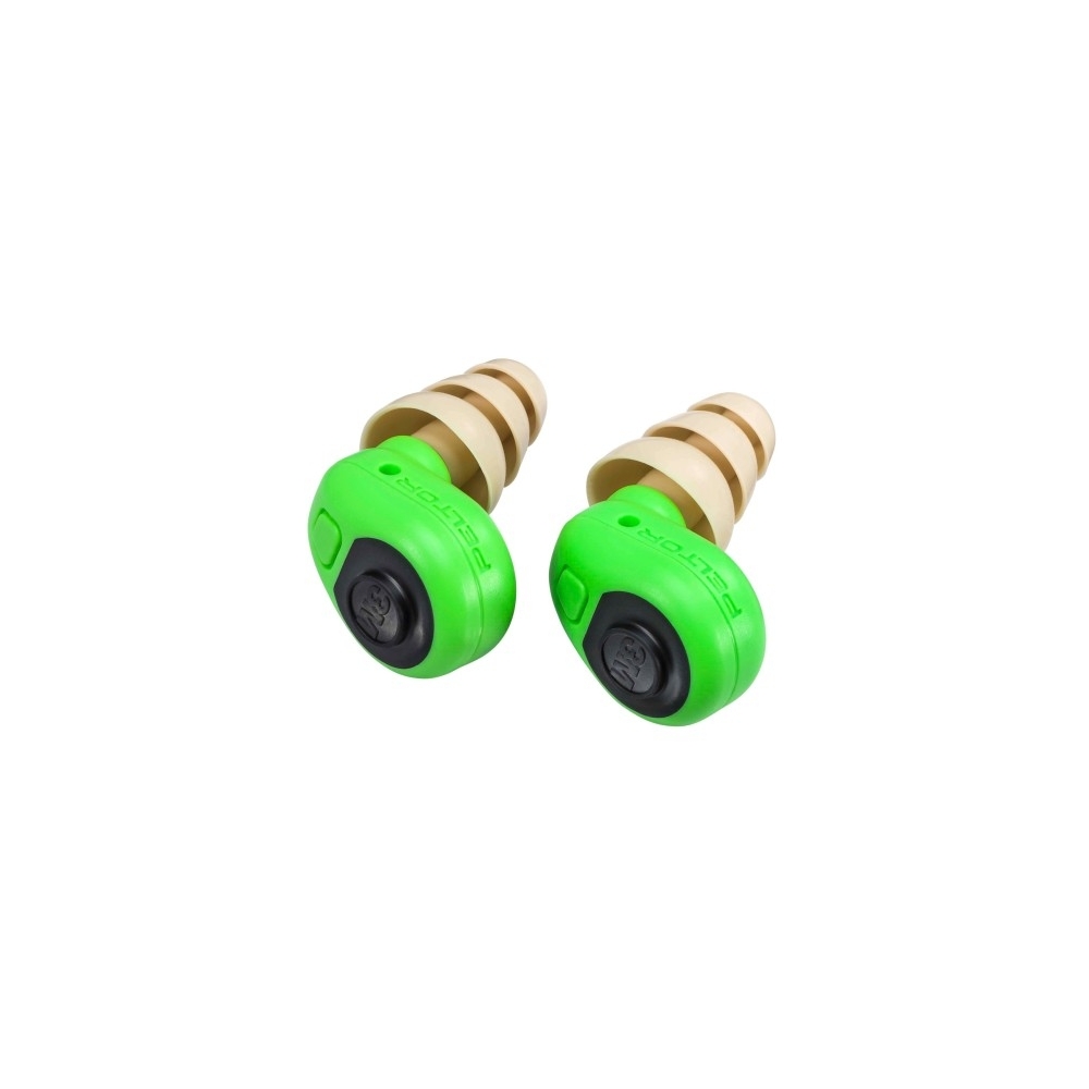 Inserti auricolari, 3M, PELTOR, Elettronici, colore verde, ad attenuazione controllata