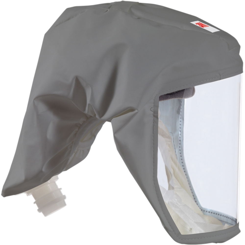 Copricapo, 3M S-333LG, per Versaflo, Copertura testa e viso, colore gricio, taglia grande
