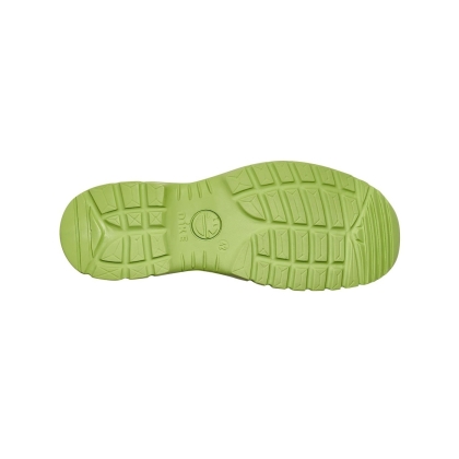 Scarpe da lavoro, Dike Agility Reload, DIK23911.201, colore grigio, lacci verdi , suola verde, non indossate
