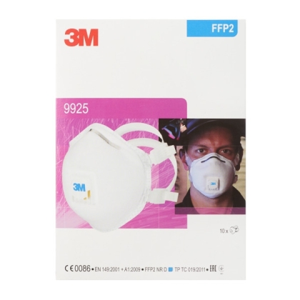 Respiratore 3M 9925 serie 9000 con carboni attivi | Camposicuro