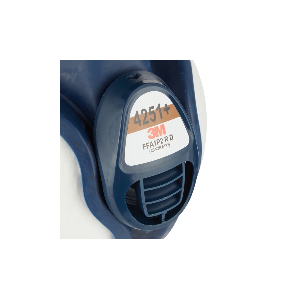Semimaschera senza manutenzione 3M, 4251+, riutilizzabili, per gas, vapori e particolato, serie 4000