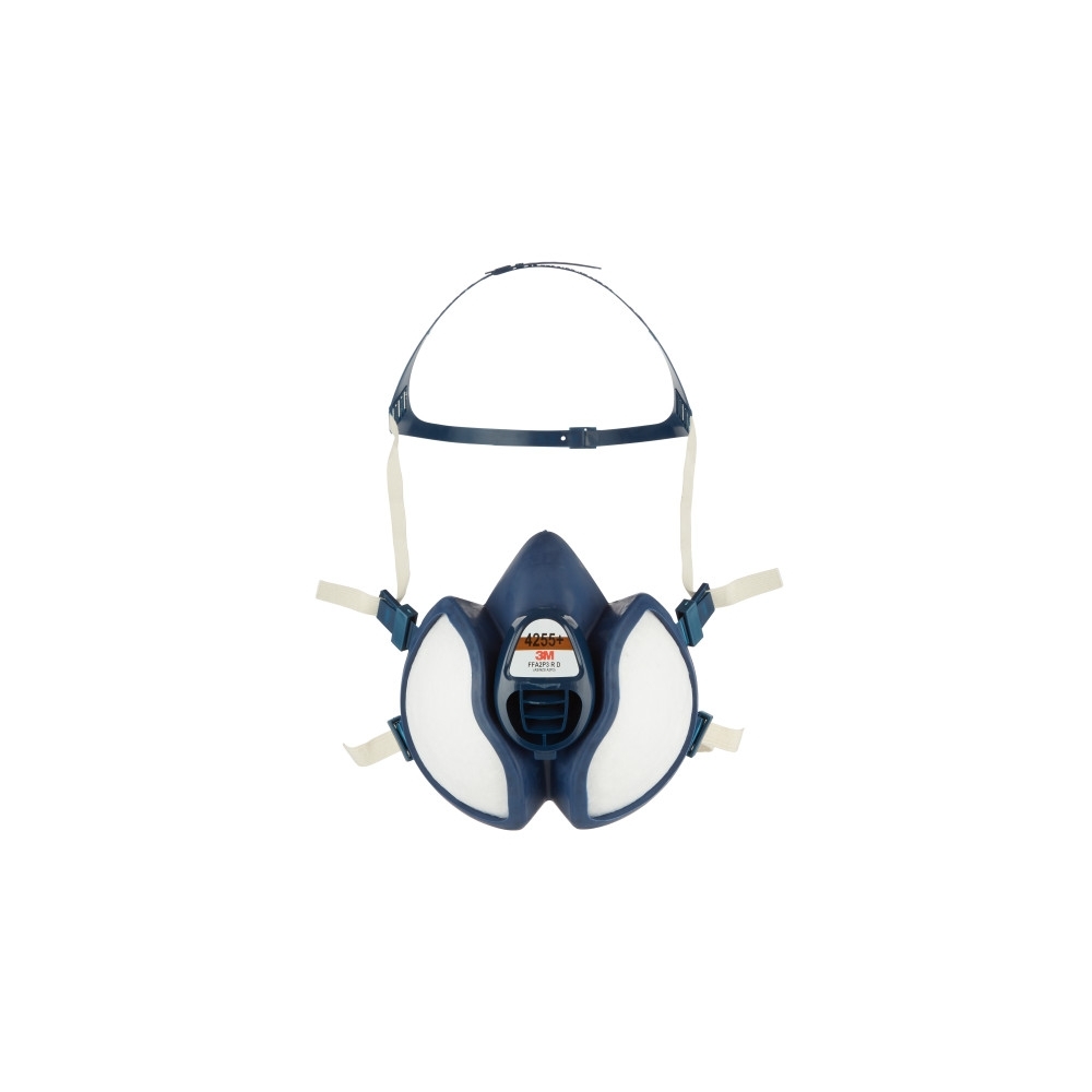 Semimaschera senza manutenzione 3M, 4255+, riutilizzabili, per gas, vapori e particolato, serie 4000