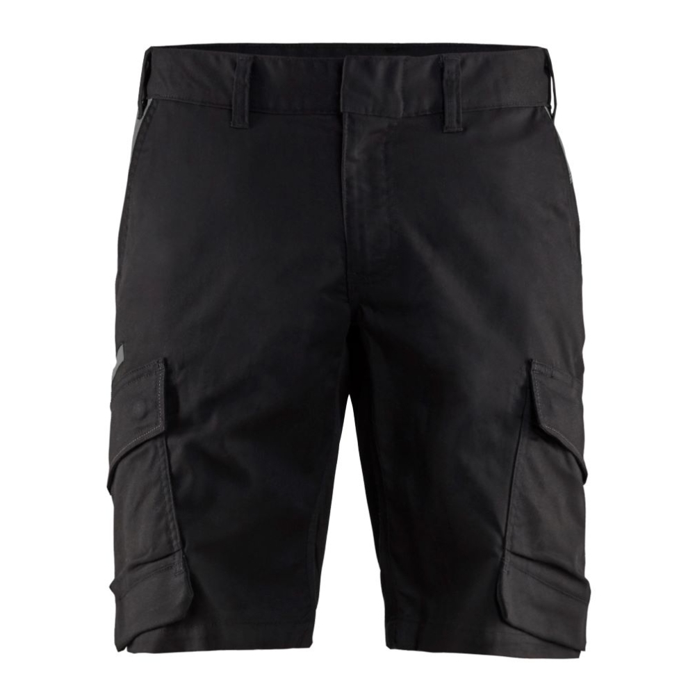 Bermuda, Blaklader, Industria Stretch, colore nero, Tessuto stretch 2-vie, anti-graffio
