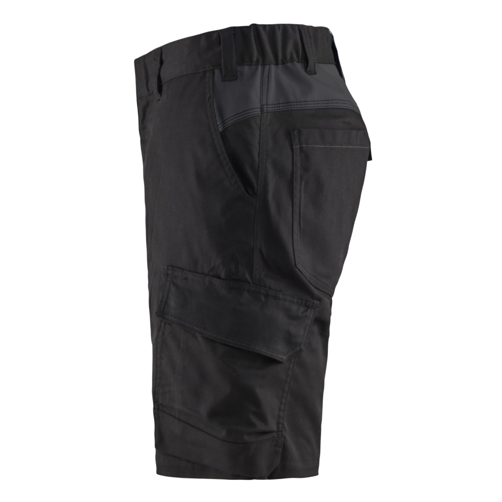 Bermuda, Blaklader, Industria Stretch, colore nero, Tessuto stretch 2-vie, anti-graffio