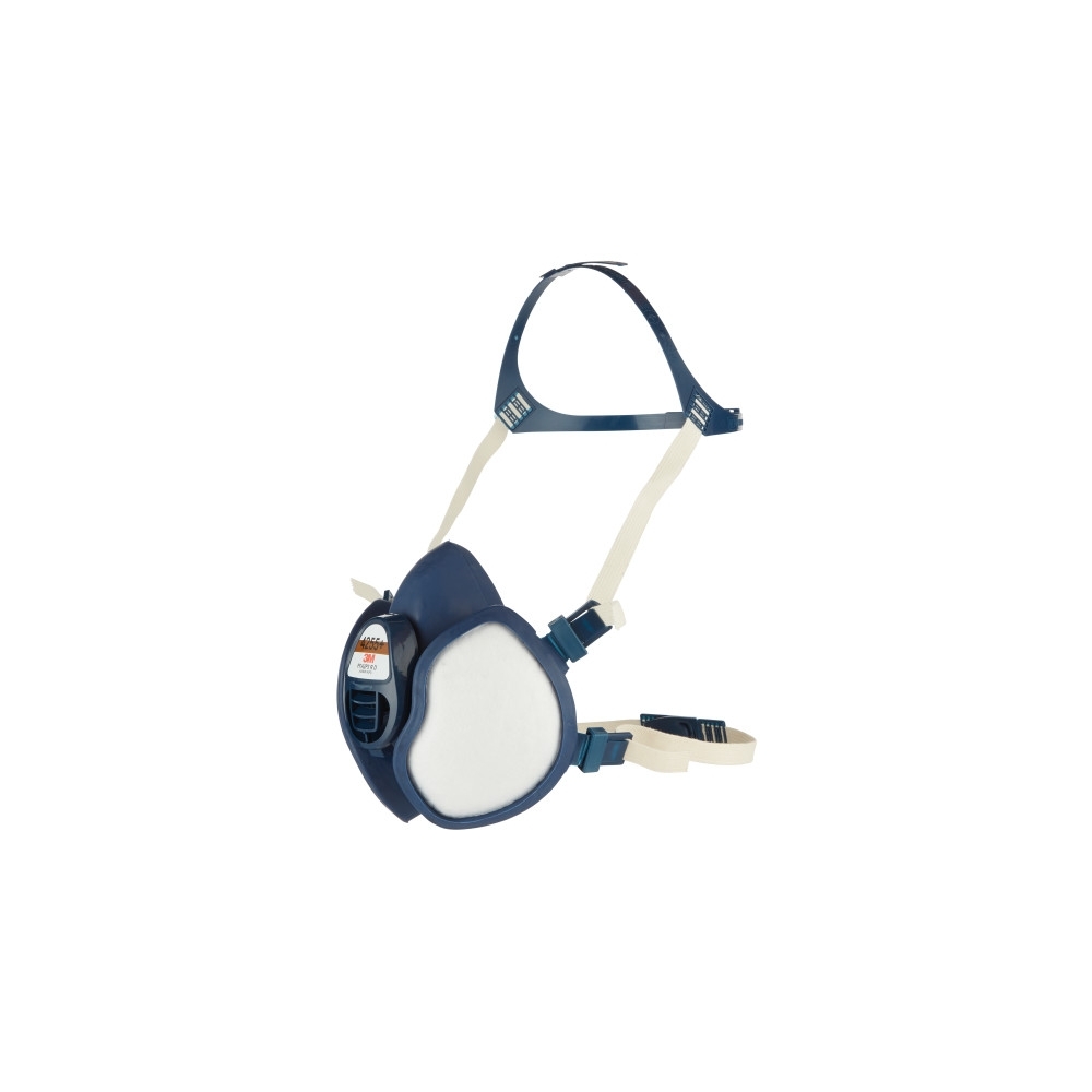 Semimaschera senza manutenzione 3M, 4255+, riutilizzabili, per gas, vapori e particolato, serie 4000