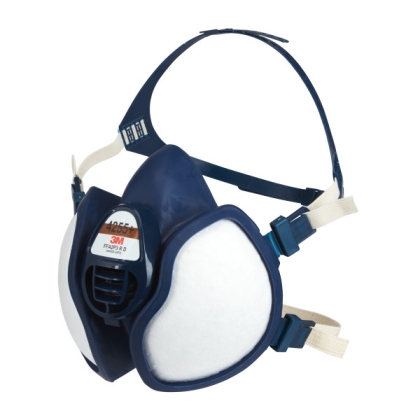 Semimaschera senza manutenzione 3M, 4255+, riutilizzabili, per gas, vapori e particolato, serie 4000