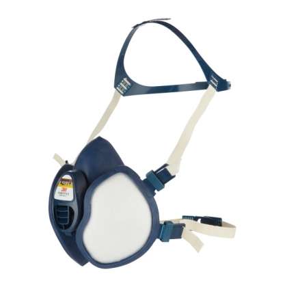 Semimaschera senza manutenzione 3M, 4277+, riutilizzabili, per gas, vapori e particolato, serie 4000, non indossata