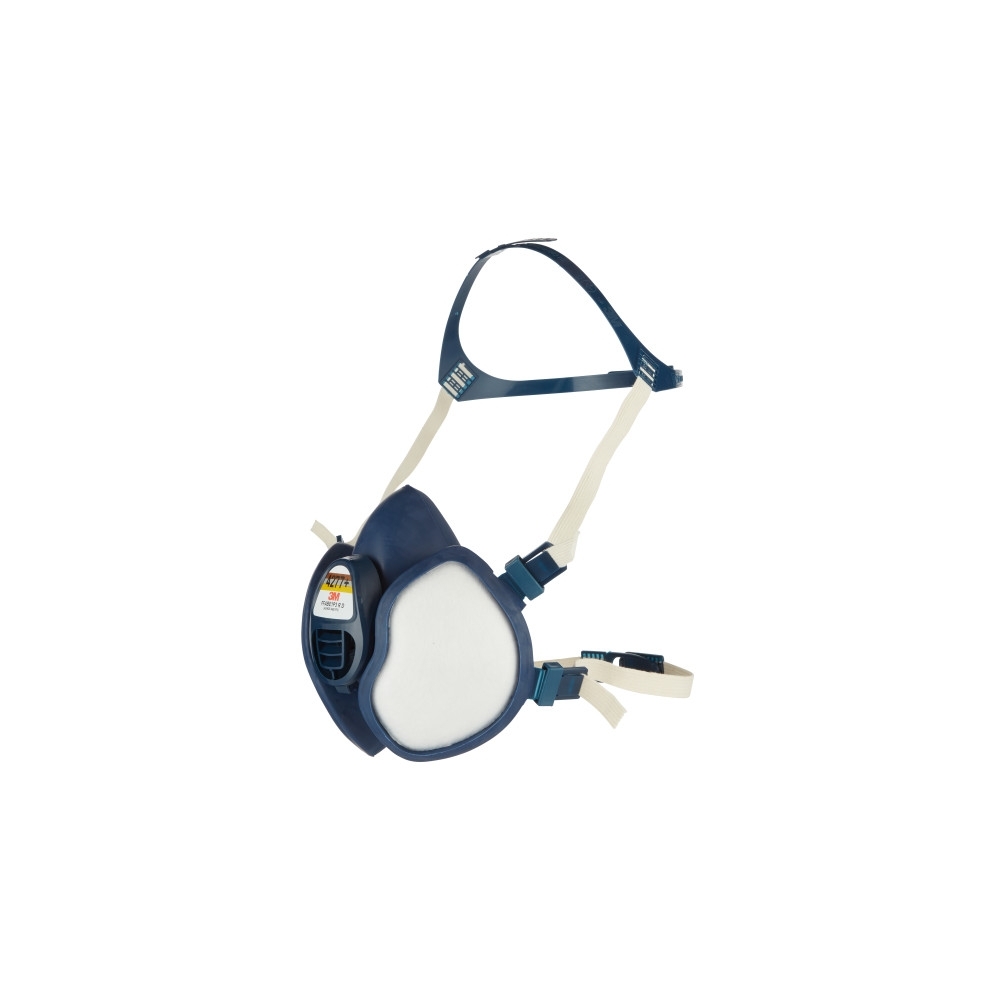 Semimaschera senza manutenzione 3M, 4277+, riutilizzabili, per gas, vapori e particolato, serie 4000, non indossata