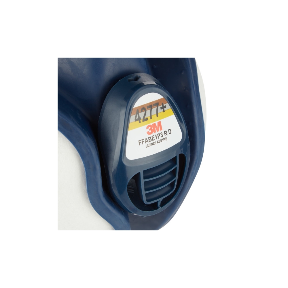 Semimaschera senza manutenzione 3M, 4277+, riutilizzabili, per gas, vapori e particolato, serie 4000, non indossata