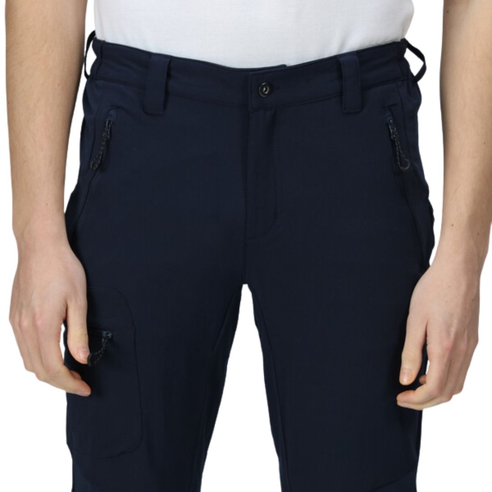 Pantaloni, Regatta Professional, Prolite, colore nero,  Softshell, elasticizzato, idrorepellente, indossati