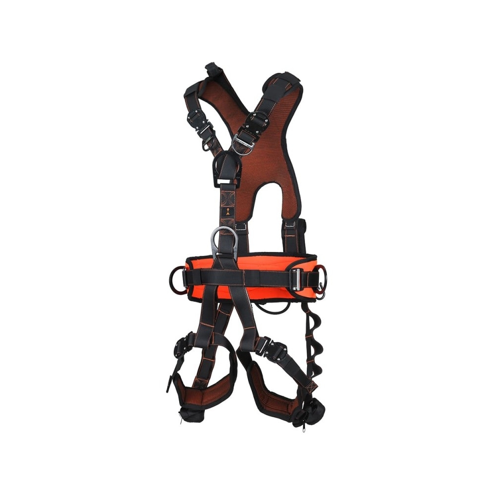 Imbracatura, exclusive Akrobat, AK650, Sistema anticaduta, colore rosso scuro