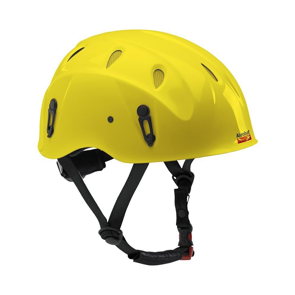 Elmetto ponteggi, Akrobat Sassongher, AK9055, colore giallo