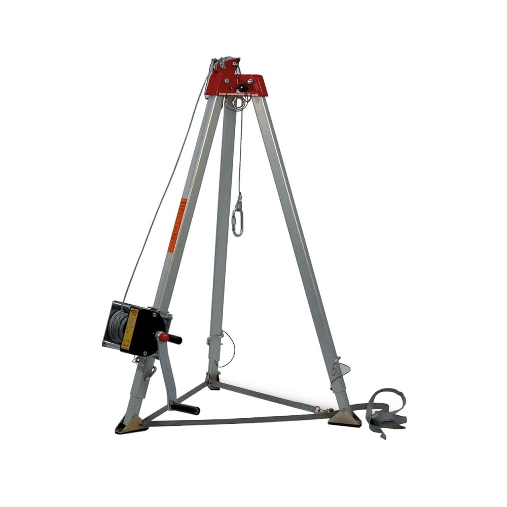 Treppiede Akrobat AK800H, Sistema anticaduta, gambe telescopiche, altezza massima 3 mt