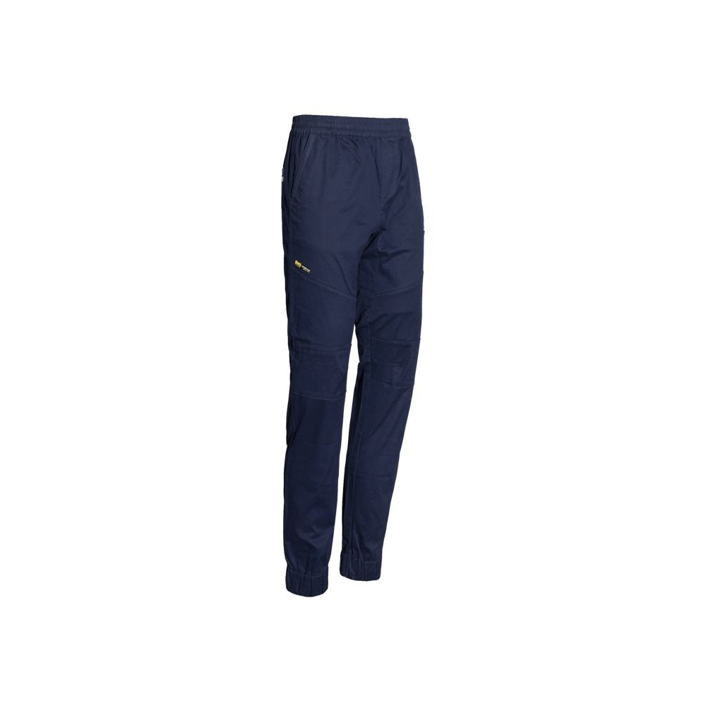 Pantalone, ISSA, Peaky Stretch, 8016B, colore blu, Cotone, 4 tasche, elastico in vita