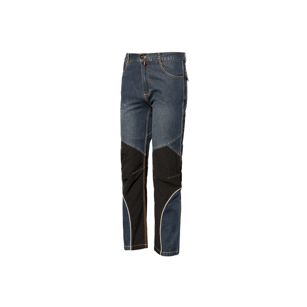 Jeans, ISSA, Extreme, 8838B, colore jeans, Tessuto elasticizzato, 6 tasche