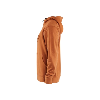 Felpa, Blaklader, 3530, colore arancione, 100% cotone french terry, con cappuccio