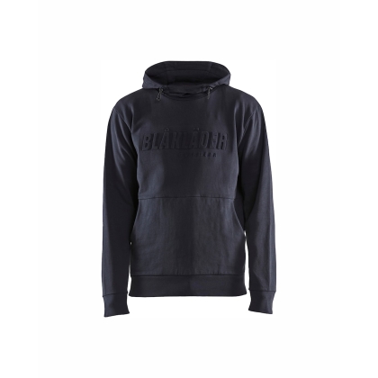 Felpa, Blaklader, 3530, colore blu, 100% cotone french terry, con cappuccio