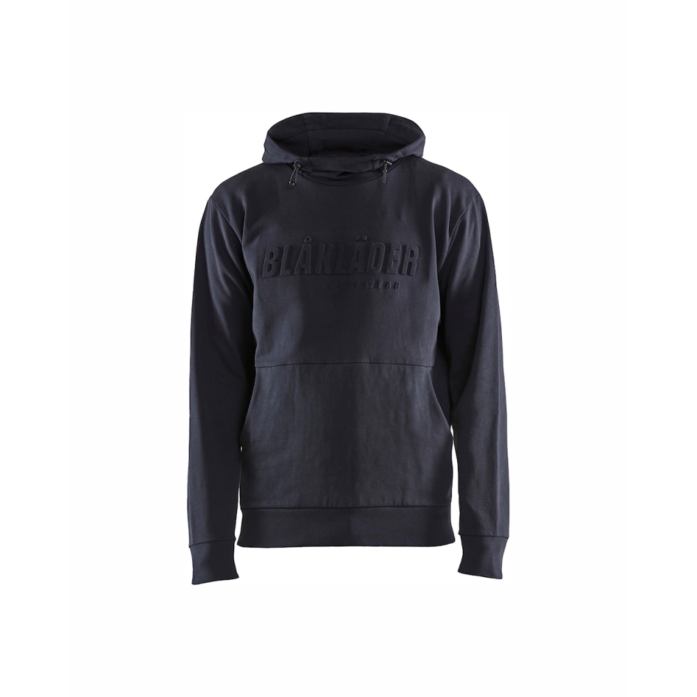 Felpa, Blaklader, 3530, colore blu, 100% cotone french terry, con cappuccio