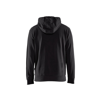 Felpa, Blaklader, 3530, colore nero, 100% cotone french terry, con cappuccio