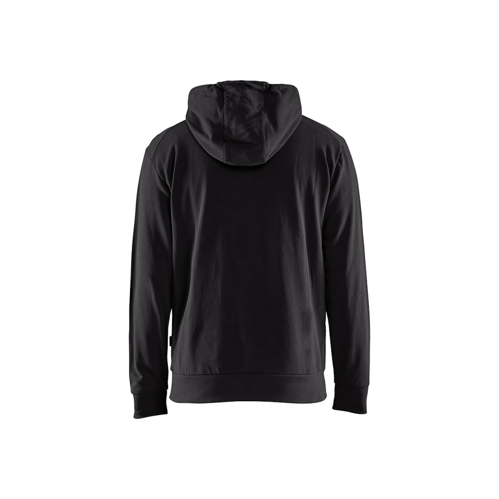 Felpa, Blaklader, 3530, colore nero, 100% cotone french terry, con cappuccio