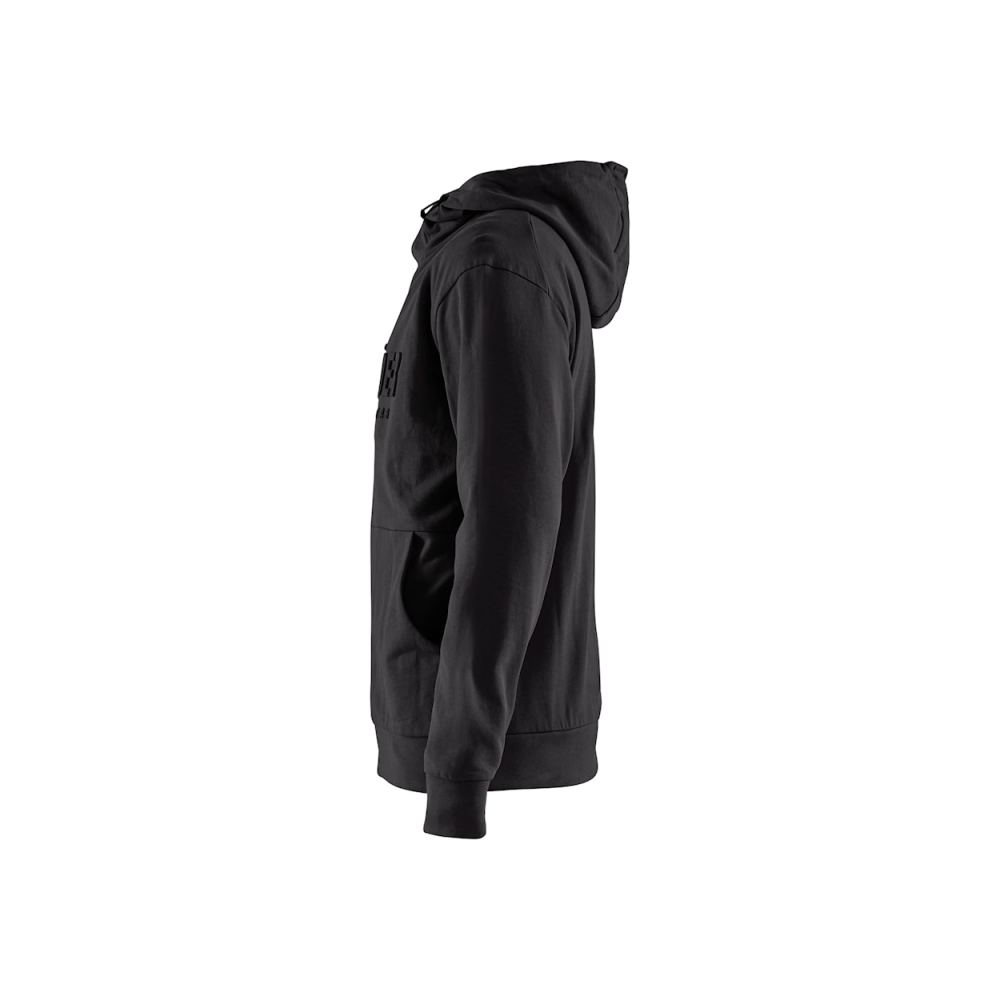 Felpa, Blaklader, 3530, colore nero, 100% cotone french terry, con cappuccio