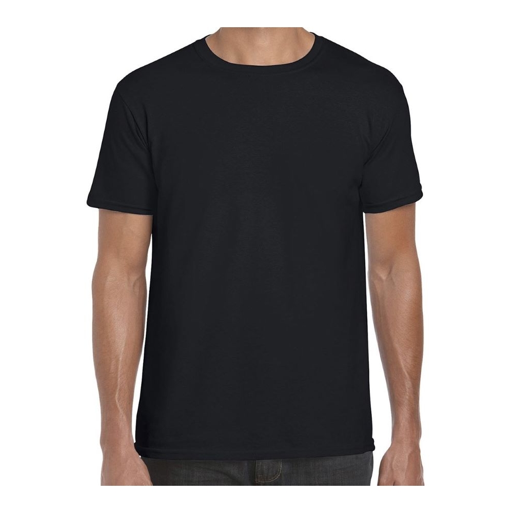 T-Shirt 100% cotone a manica corta di colore nero.