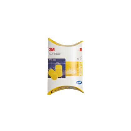 Inserti auricolari, 3M, PP-01-002, colore giallo, senza cordino, scatola