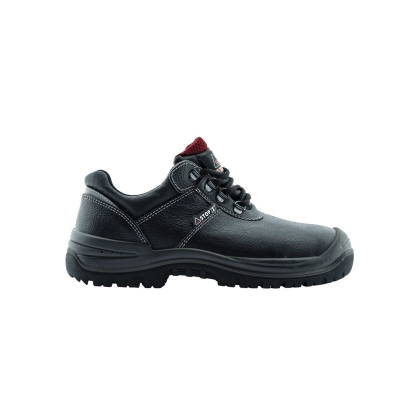 Scarpe antinfortunistiche, No Stop, Texas, colore nero, suola nera, Calzatura bassa, pelle idrorepellente