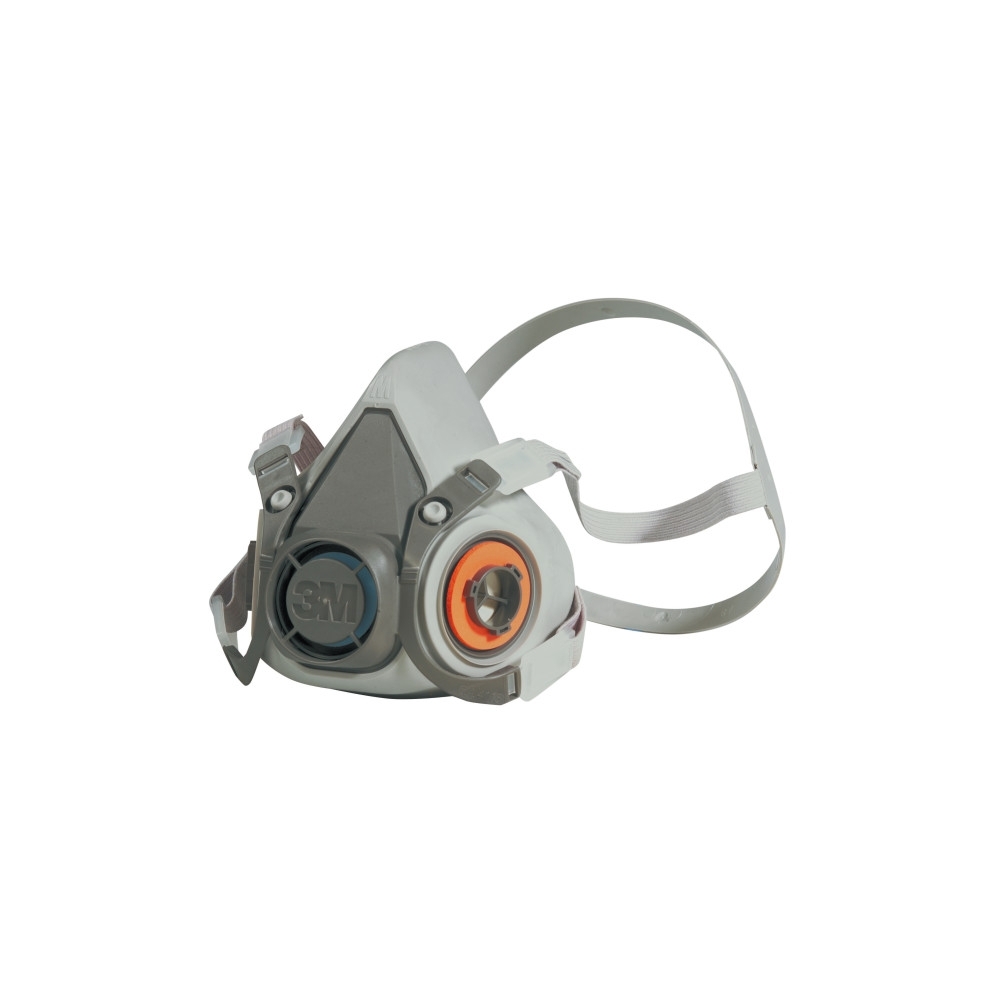 Semimaschera 3M, 6300, taglia L, riutilizzabili, con filtri intercambiabili, serie 6000, non indossata