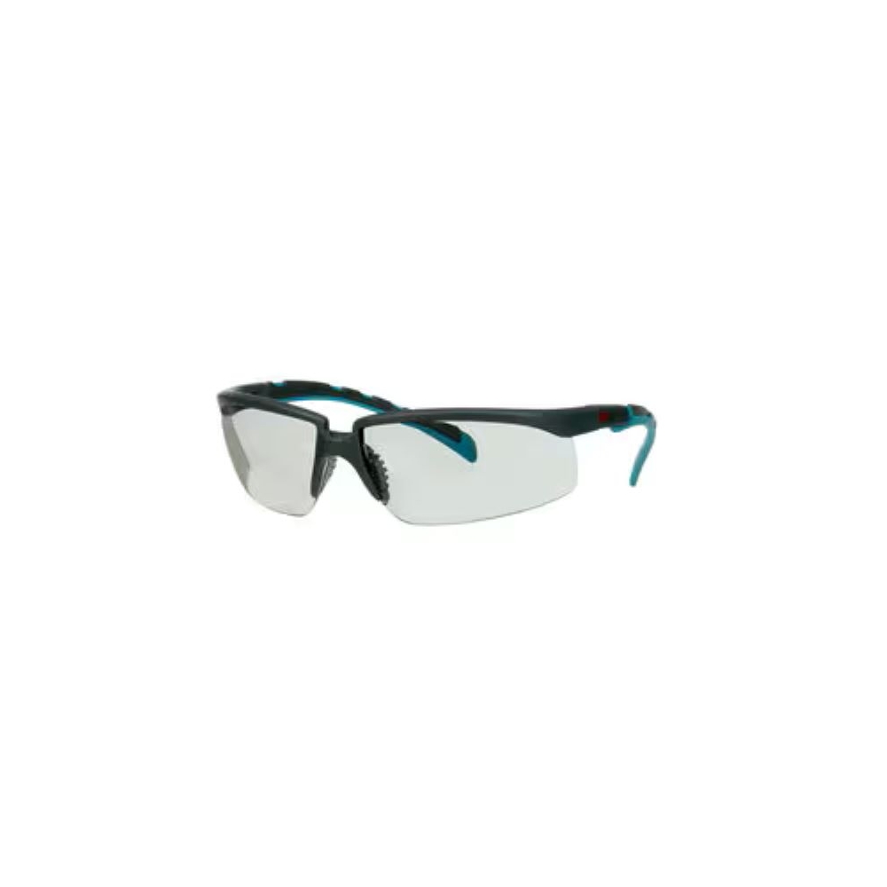 Occhiali 3M S2007SGAF-BGR, Lenti grigie, montatura grigio/blu-verde