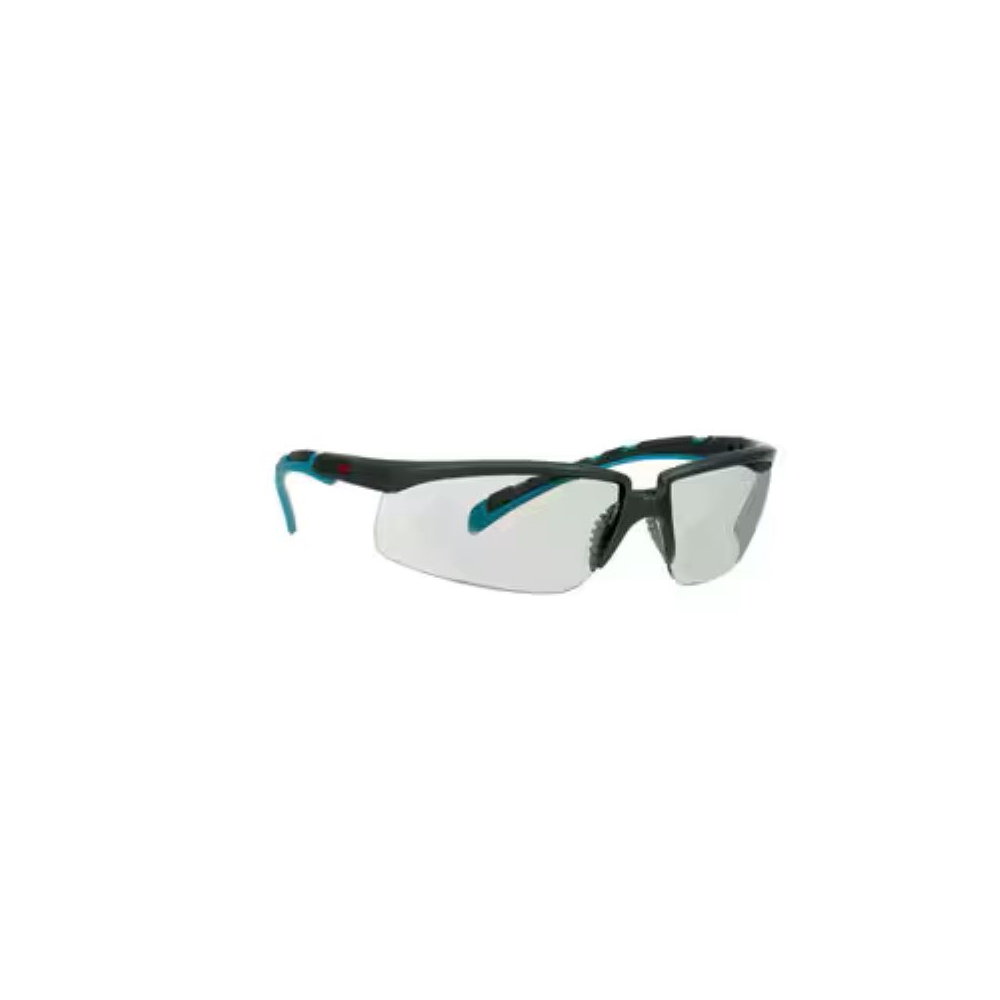 Occhiali 3M S2007SGAF-BGR, Lenti grigie, montatura grigio/blu-verde