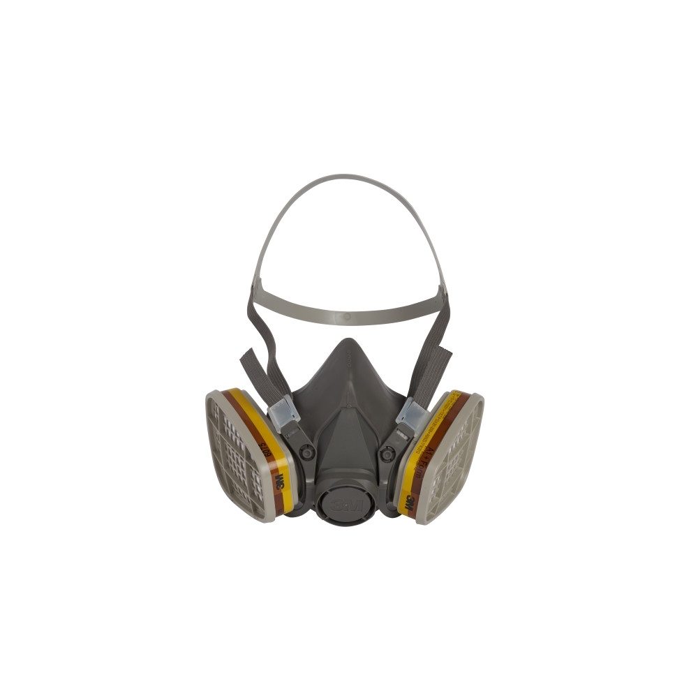 Semimaschera 3M, 6300, taglia L, riutilizzabili, con filtri intercambiabili, serie 6000, non indossata