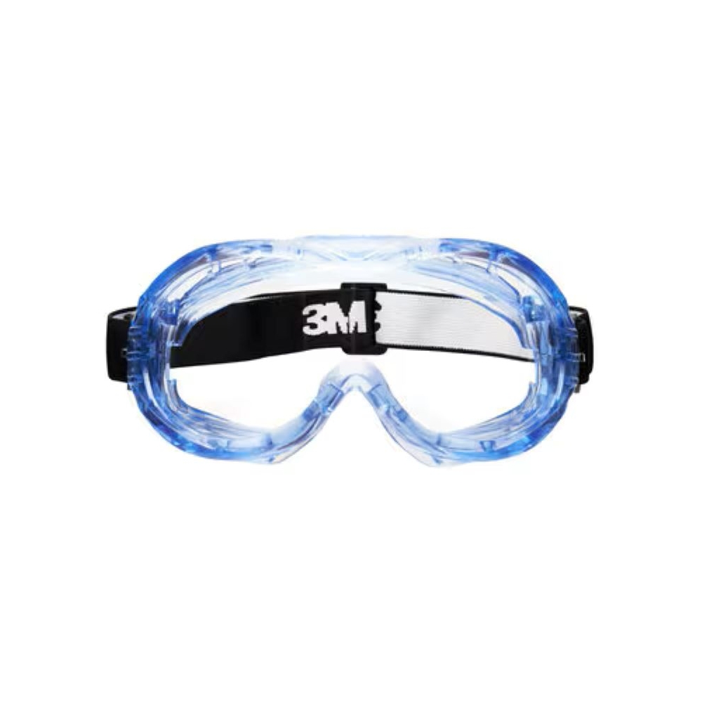 Occhiali a maschera Fahrenheit 3M, Occhiali antigraffio, anti-appannamento, lenti trasparenti
