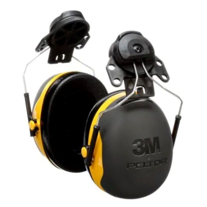 Cuffie auricolari, 3M X2P3 PELTOR, Cuffie auricolari, giallo, attacco per elmetto