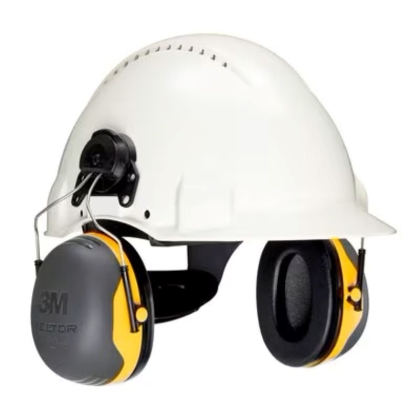 Cuffie auricolari, 3M X2P3 PELTOR, Cuffie auricolari, giallo, attacco per elmetto