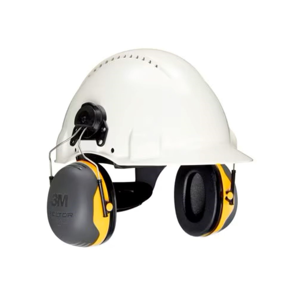 Cuffie auricolari, 3M X2P3 PELTOR, Cuffie auricolari, giallo, attacco per elmetto