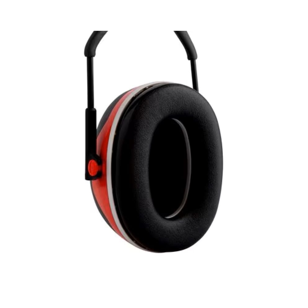 Cuffie auricolari 3M X3A PELTOR, Cuffie auricolari, rosso, bardatura temporale