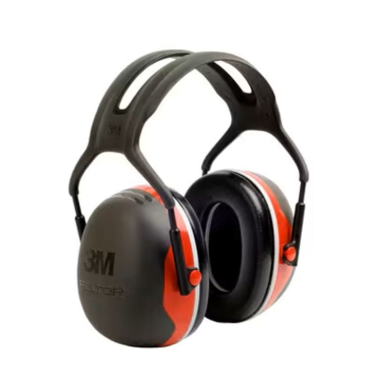 Cuffie auricolari 3M X3A PELTOR, Cuffie auricolari, rosso, bardatura temporale