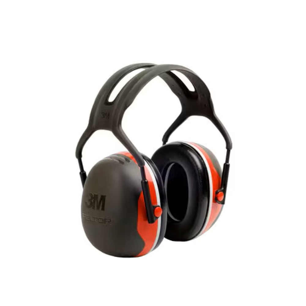 Cuffie auricolari 3M X3A PELTOR, Cuffie auricolari, rosso, bardatura temporale