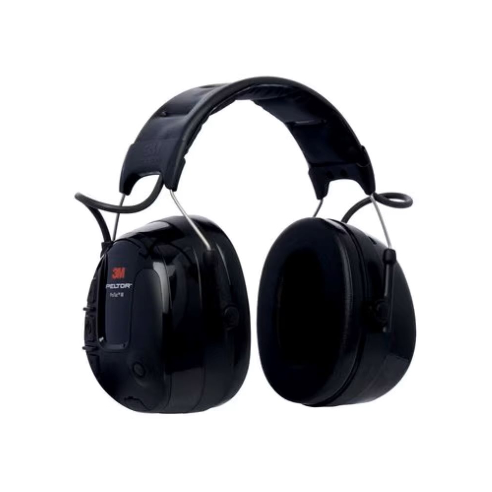 Cuffie 3M PELTOR MT13H221A, colore nero, bardatura temporale