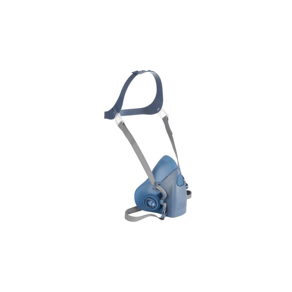 Semimaschera 3M, 7502, taglia M, riutilizzabili, con filtri intercambiabili serie, 7500, non indossata