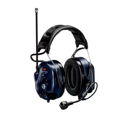 Cuffie auricolari, 3M PELTOR, colore nero,  con bardatura temporale