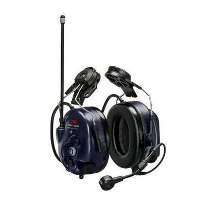 Cuffie auricolari, 3M PELTOR, colore nero, con Attacco Elmetto