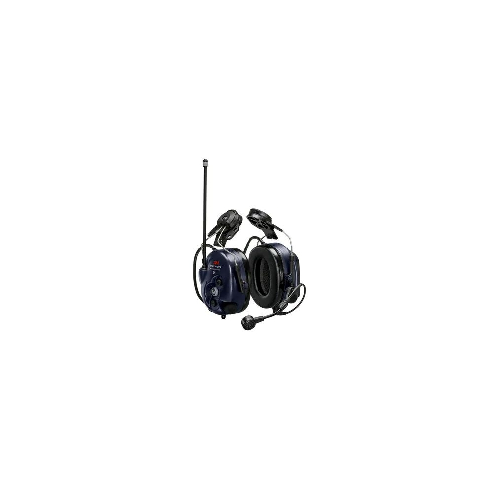 Cuffie auricolari, 3M PELTOR, colore nero, con Attacco Elmetto