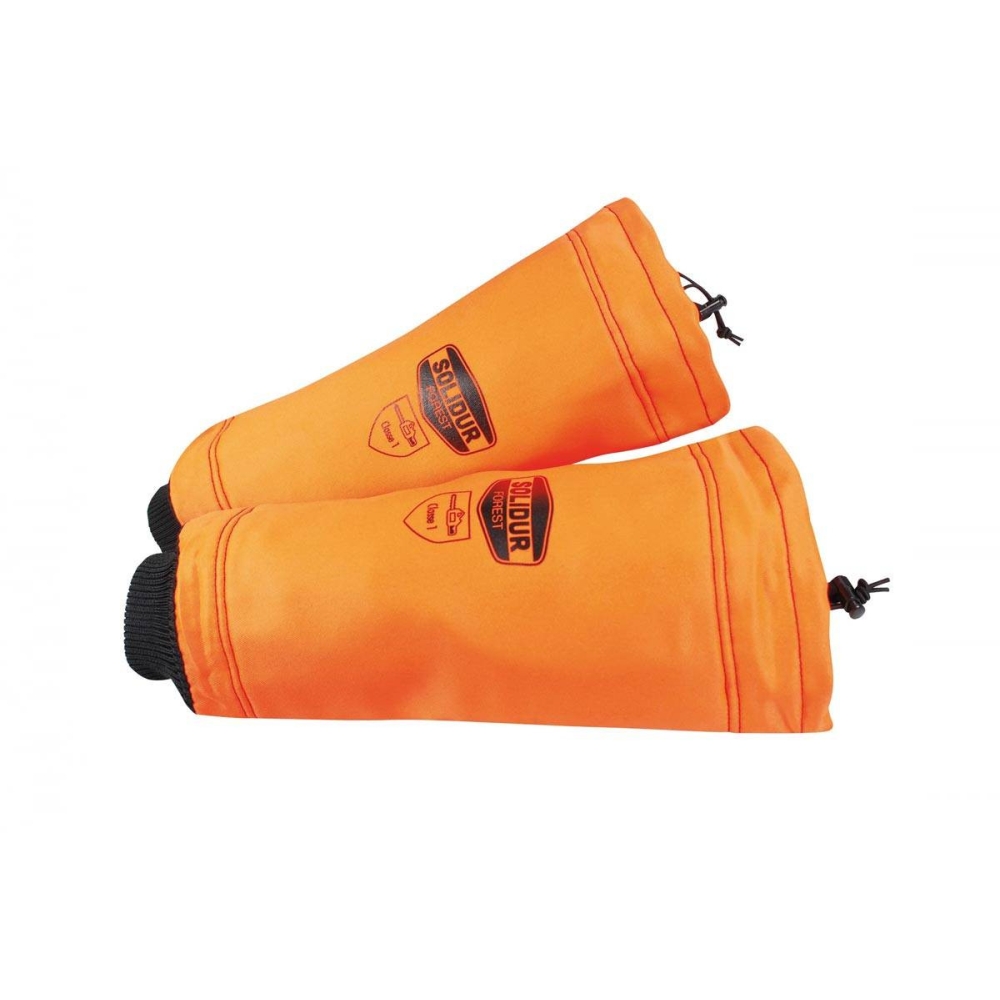 Manicotti antitaglio Gabri Sport, colore arancio fluo,Manicotti antitaglio da motosega