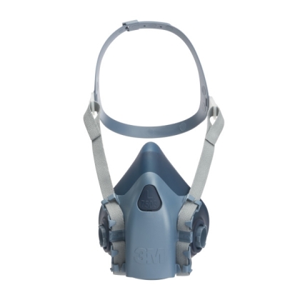 Semimaschera 3M, 7503, taglia L, riutilizzabili, con filtri intercambiabili, serie 7500, non indossata