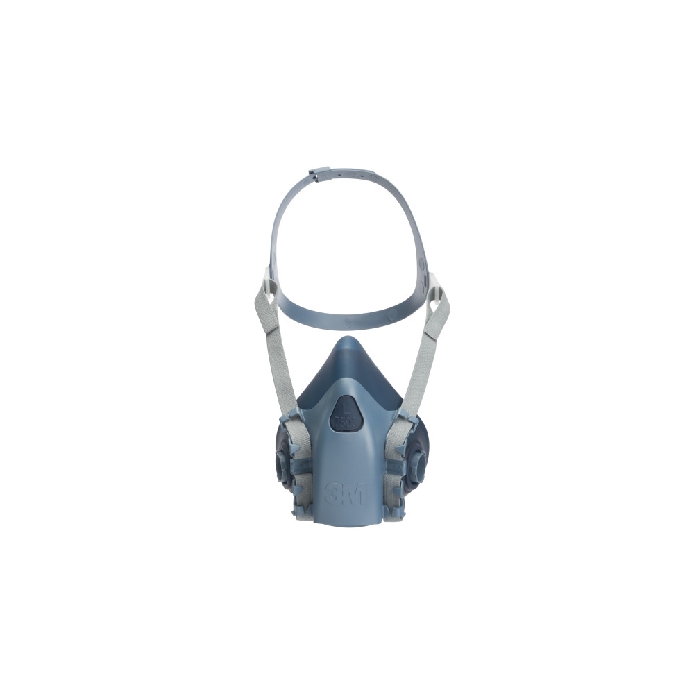 Semimaschera 3M, 7503, taglia L, riutilizzabili, con filtri intercambiabili, serie 7500, non indossata