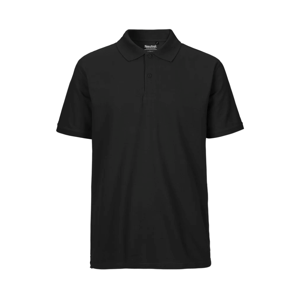 Polo da lavoro, Neutral, SO60001, manica corta, 100% cotone colore nero