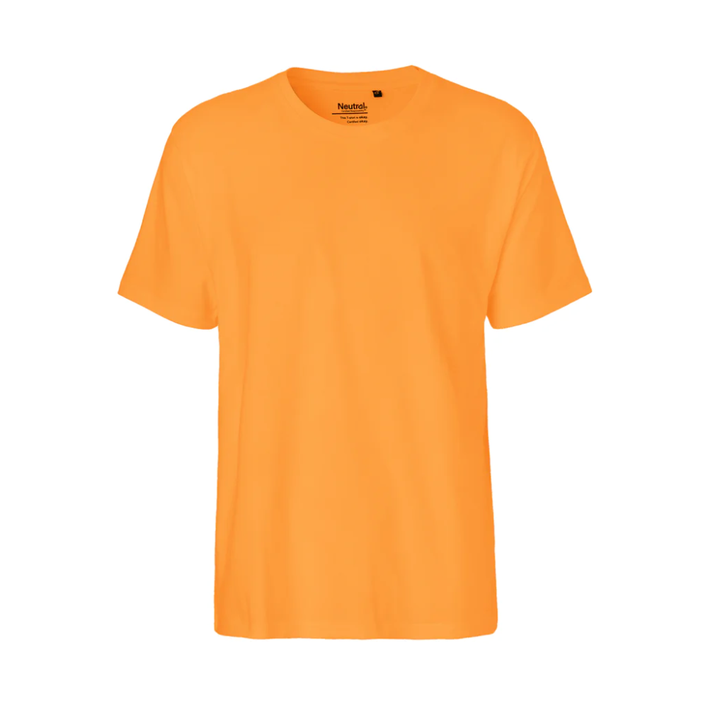 Shirt da lavoro, Neutral, SO60001,
Manica Corta, girocollo in 100% cotone organico, colore arancione